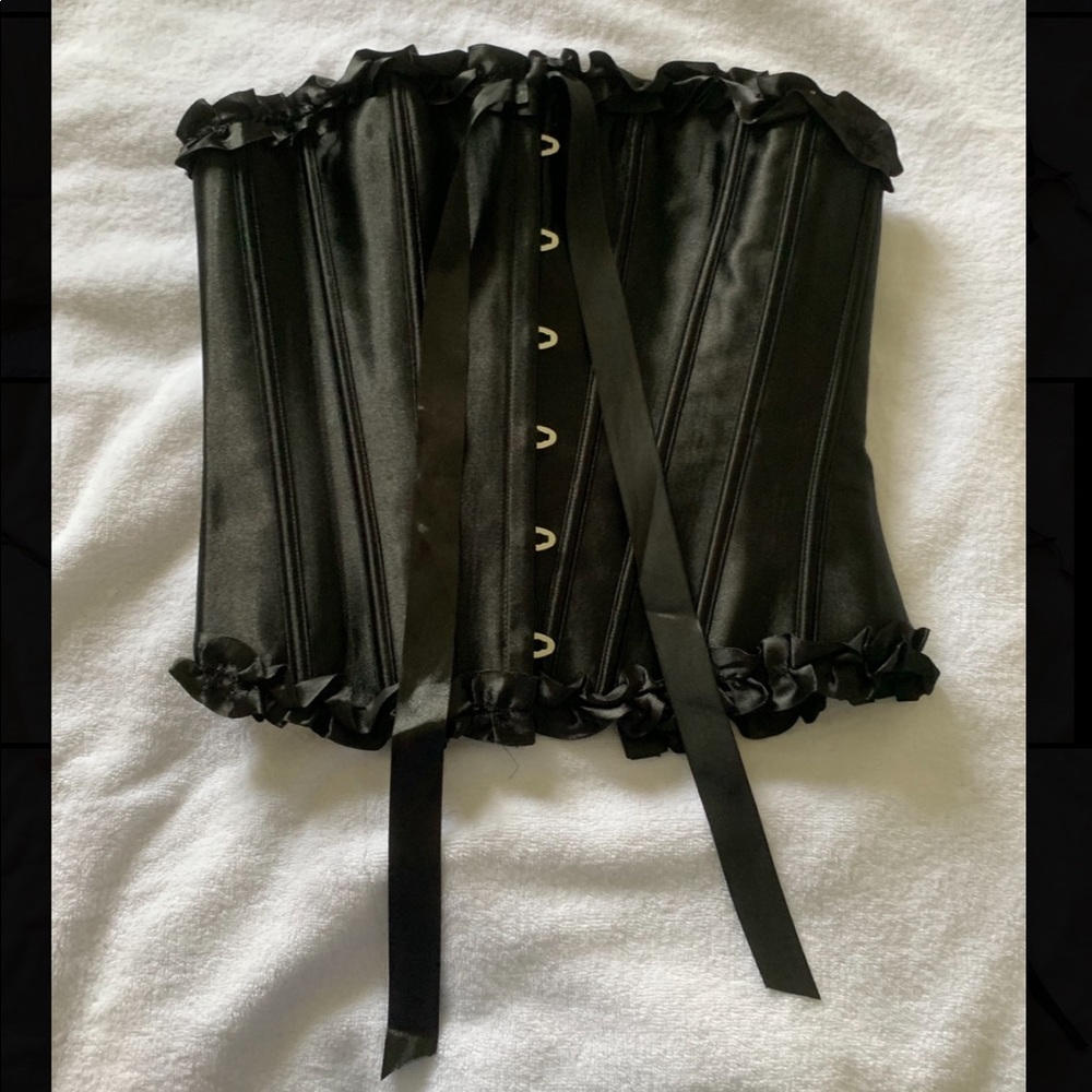 Black Bustier for Costume